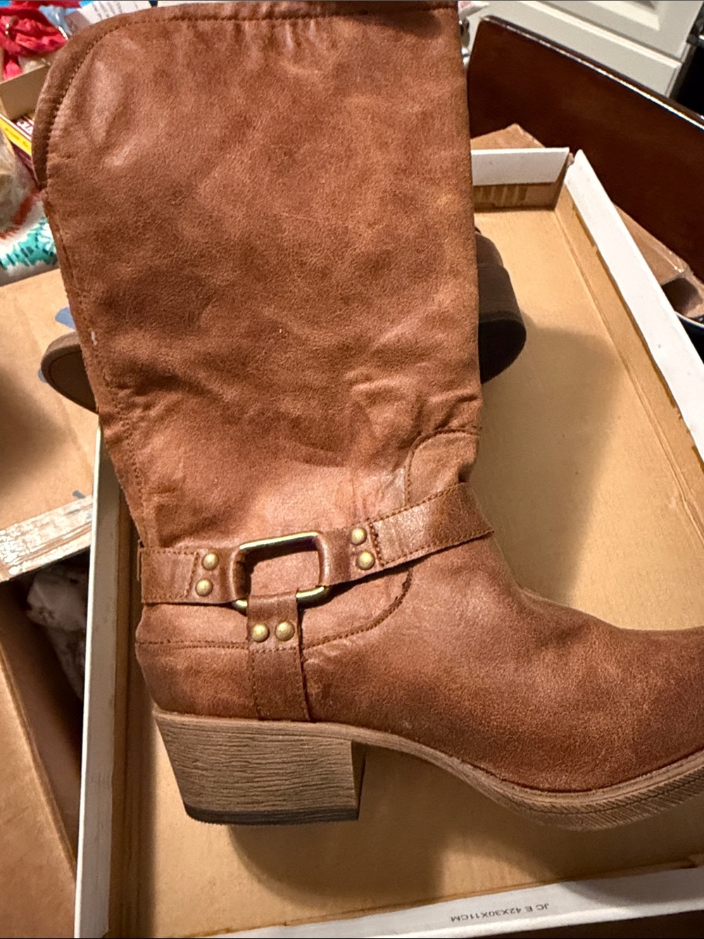 New western style boots for women size 7 new in box never worn